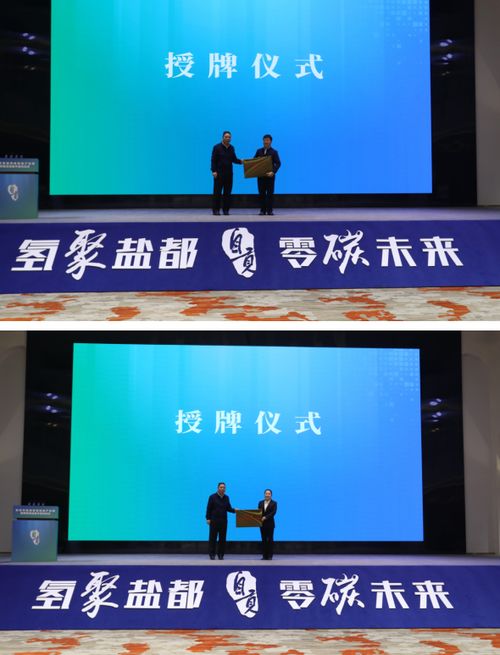 授牌簽約 自貢市氫能裝備制造產業園落戶自流井區